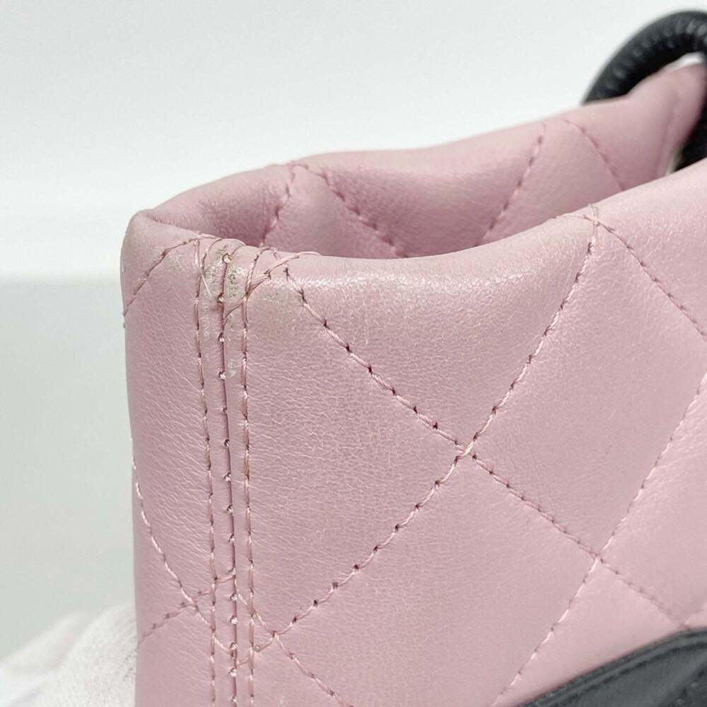 CHANEL Black Lambskin Leather Tote Bag - Picture 7 of 10